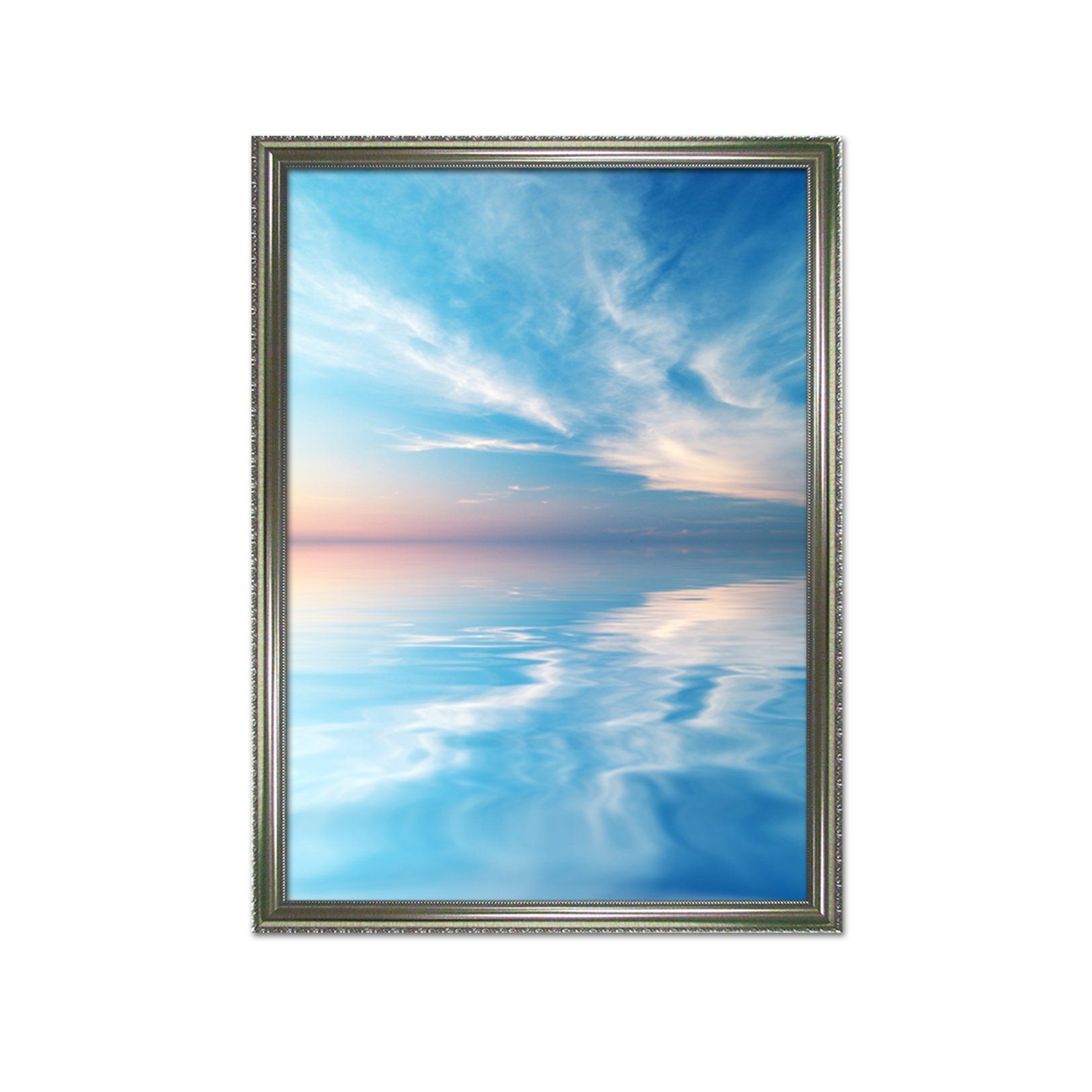 3D Beautiful Lake 018 Fake Framed Print Painting Wallpaper AJ Creativity Home 