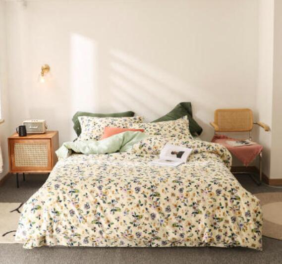 3D Floral 50036 Bed Pillowcases Quilt