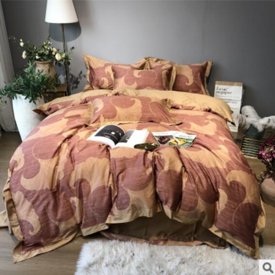 3D Brown 40039 Bed Pillowcases Quilt
