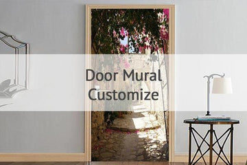 Customize Door Mural Wallpaper AJ Wallpaper 