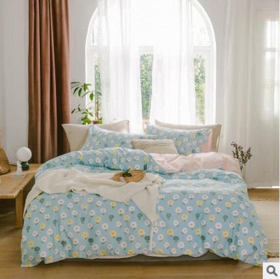 3D Light Blue Pattern 30032 Bed Pillowcases Quilt