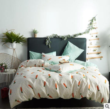 3D Carrot 17174 Bed Pillowcases Quilt