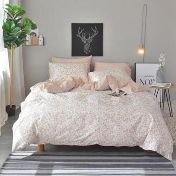 3D Pink Floral 20205 Bed Pillowcases Quilt