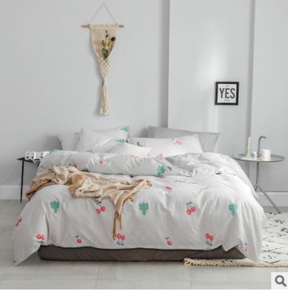 3D Cactus Cherry 15029 Bed Pillowcases Quilt
