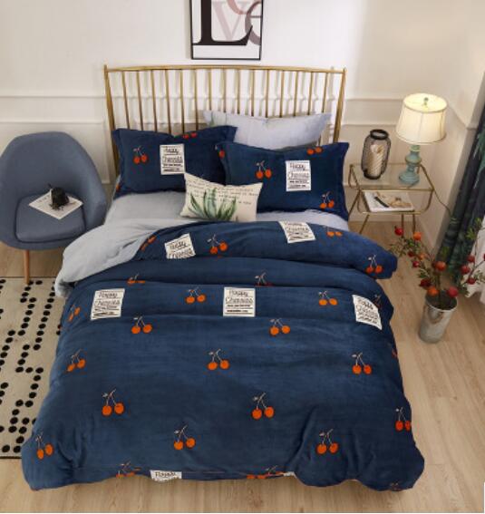 3D Cherry 20180 Bed Pillowcases Quilt