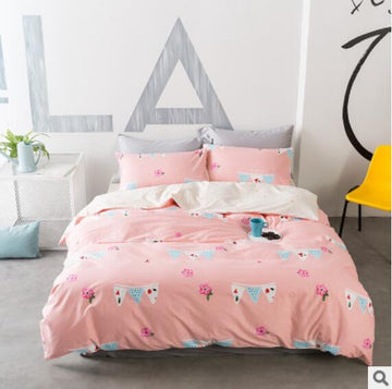 3D Small Flag Strawberry 30304 Bed Pillowcases Quilt