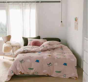 3D Colored Pony 17143 Bed Pillowcases Quilt