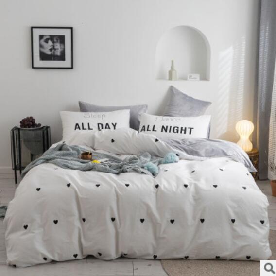 3D Small Heart 30105 Bed Pillowcases Quilt