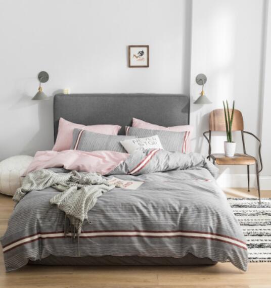 3D Gray 17128 Bed Pillowcases Quilt