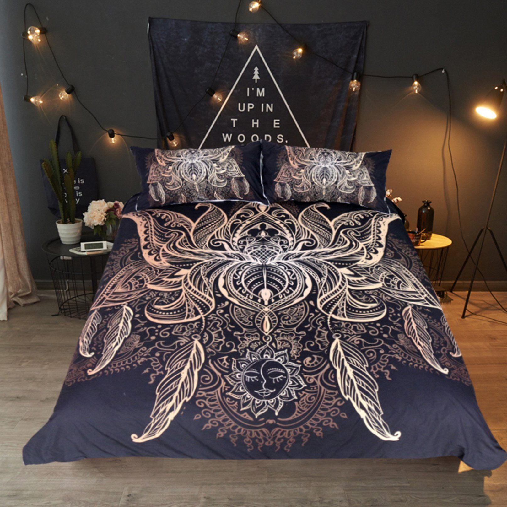 3D Sun Lotus 196 Bed Pillowcases Quilt Wallpaper AJ Wallpaper 