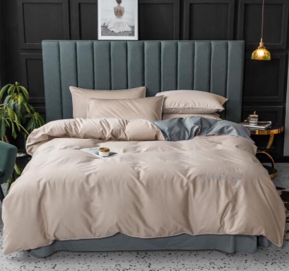 3D Champagne 15217 Bed Pillowcases Quilt
