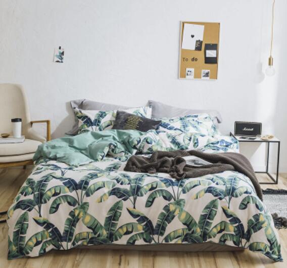 3D Leaves 30225 Bed Pillowcases Quilt