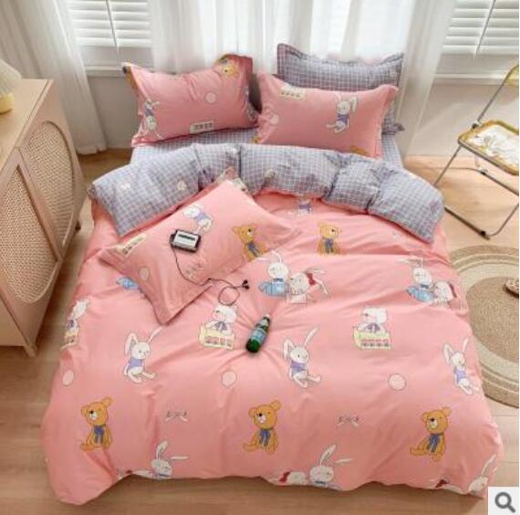 3D Rabbit 40168 Bed Pillowcases Quilt