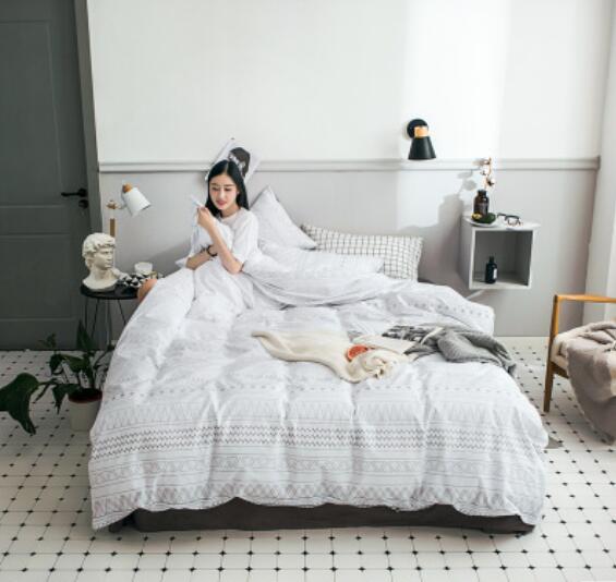 3D White Totem 14142 Bed Pillowcases Quilt