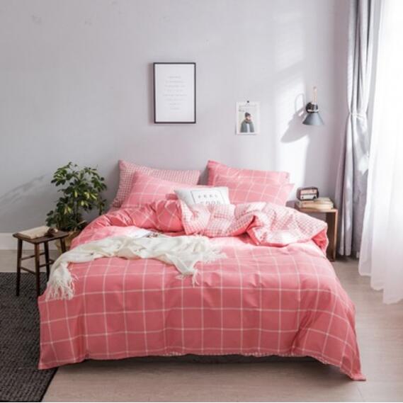 3D Red Square 15196 Bed Pillowcases Quilt