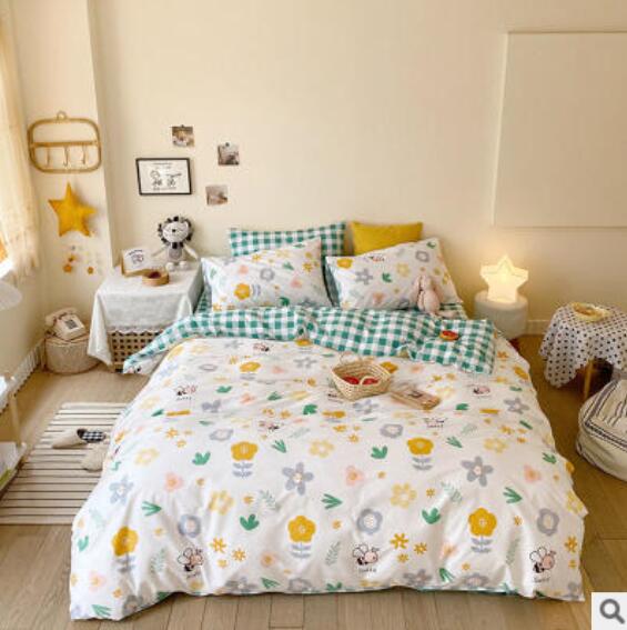 3D Floret 40177 Bed Pillowcases Quilt