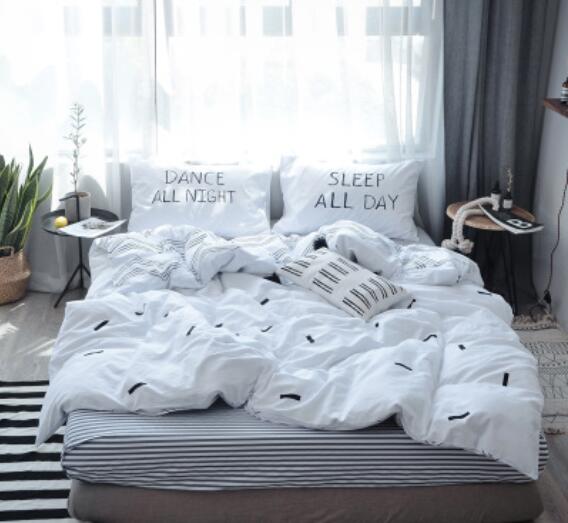 3D Black Bars 20241 Bed Pillowcases Quilt