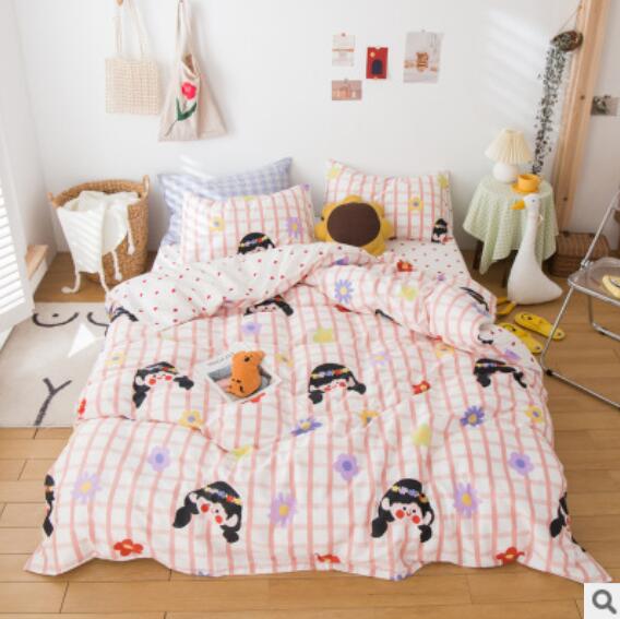 3D Girl Flowers 40229 Bed Pillowcases Quilt