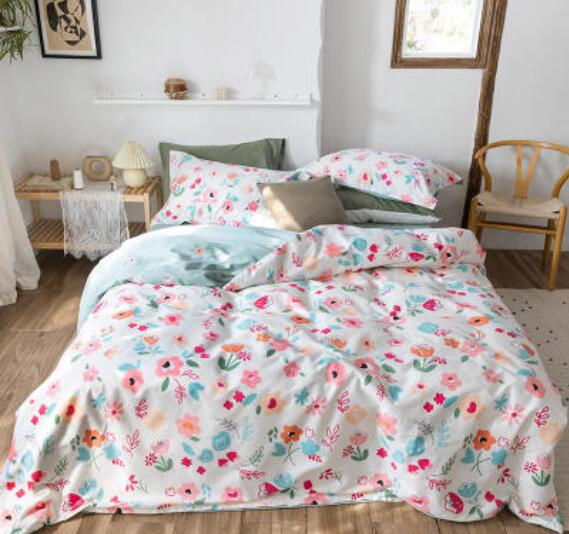 3D Floral 13185 Bed Pillowcases Quilt