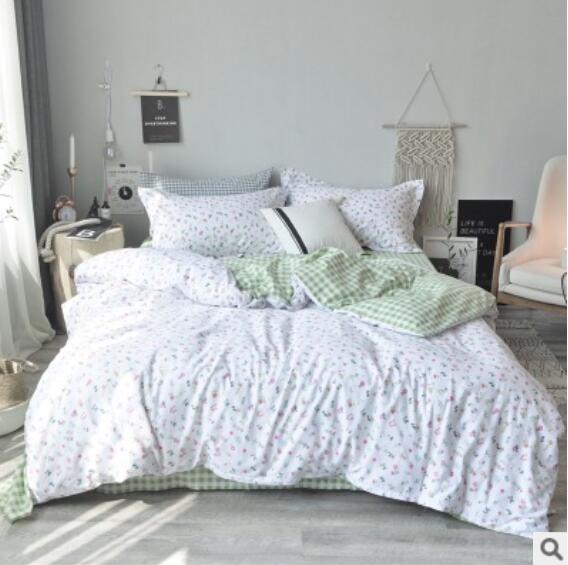 3D Small Floral 14136 Bed Pillowcases Quilt