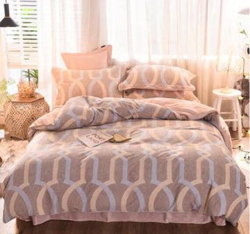 3D Pattern 20077 Bed Pillowcases Quilt