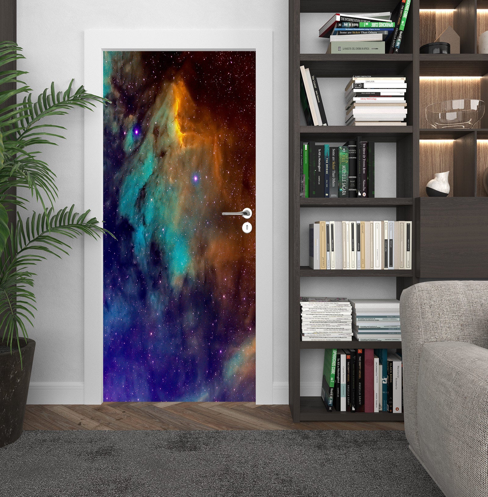 3D Color 24205 Door Mural