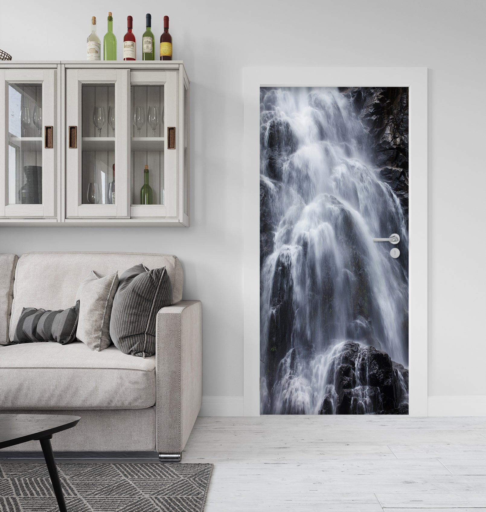 3D Waterfall 25151 Door Mural
