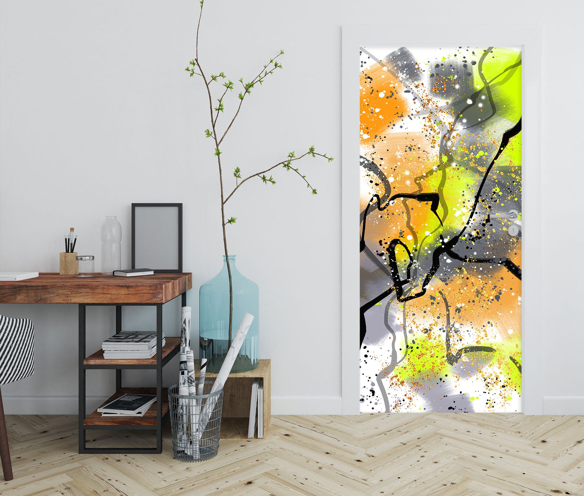 3D Pattern 21162 Door Mural