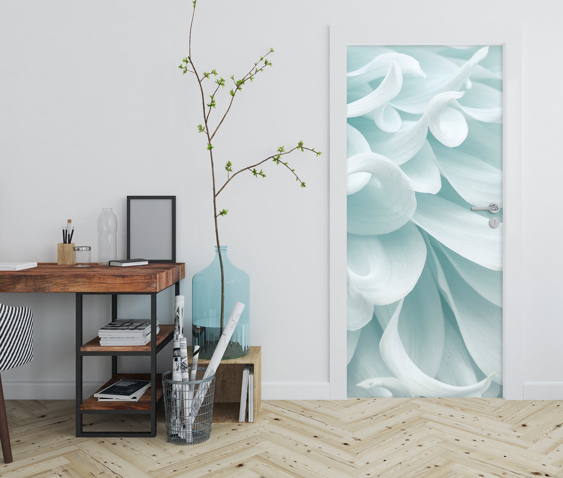 3D Dahlia Photos 5189 Assaf Frank Door Mural