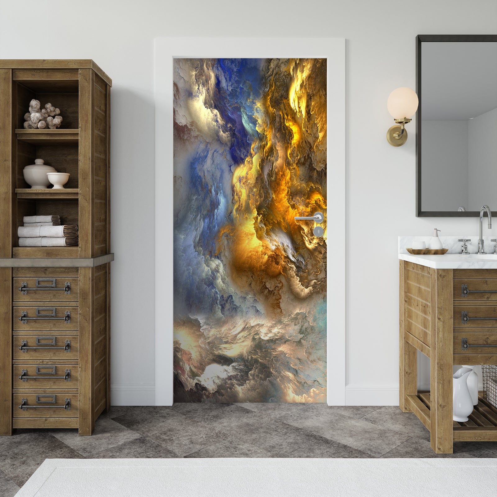 3D Texture 25182 Door Mural