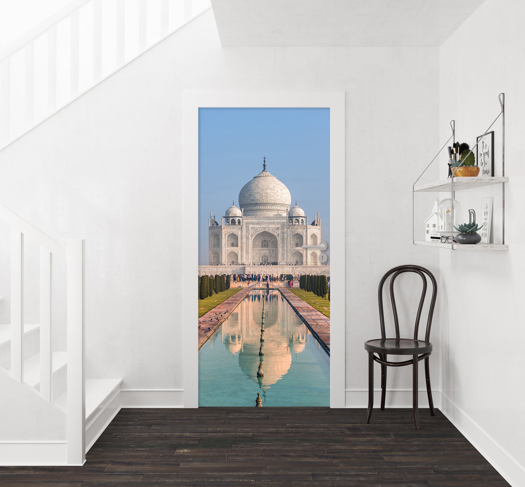 3D Taj Mahal 12295 Marco Carmassi Door Mural
