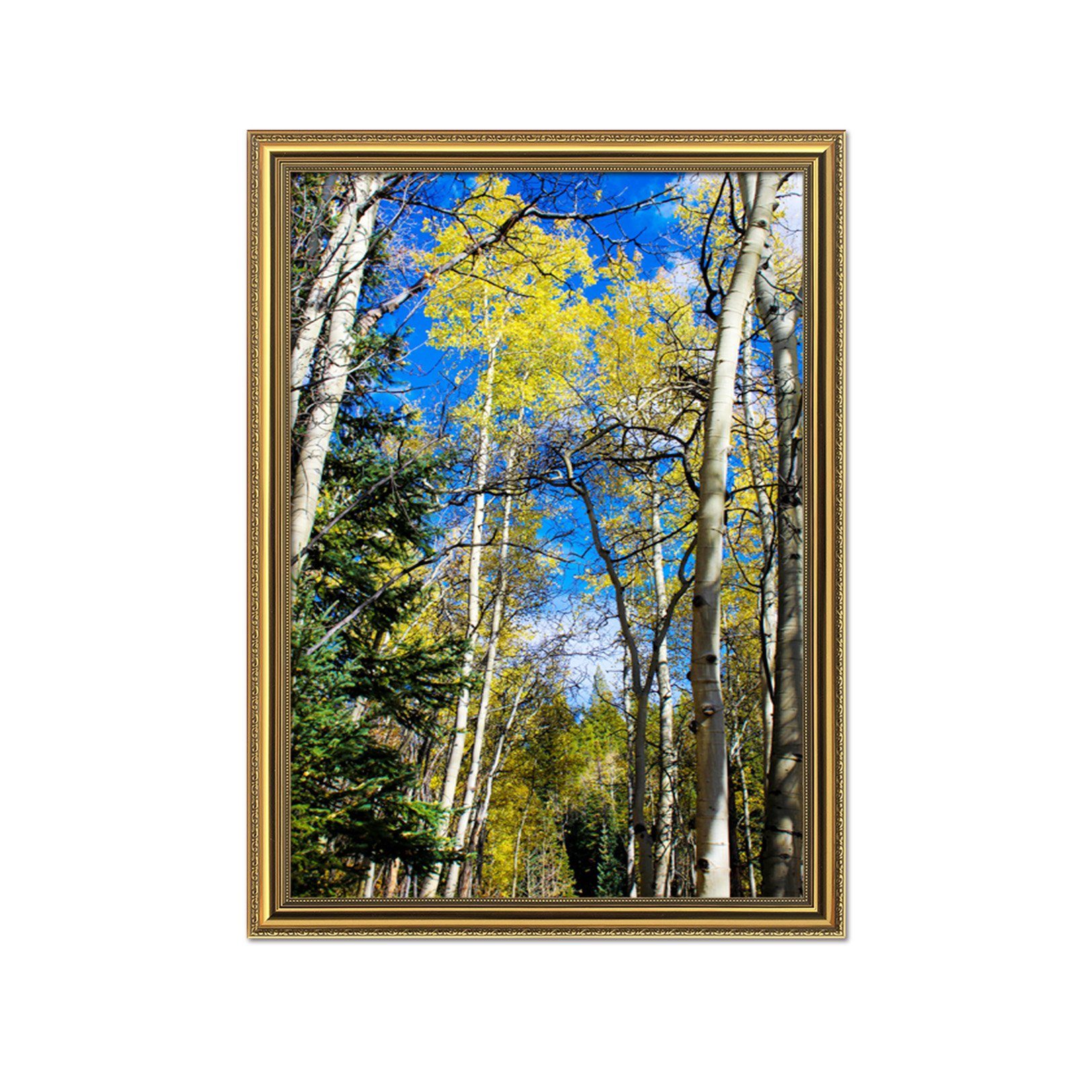 3D Sky Tree 140 Fake Framed Print Painting Wallpaper AJ Creativity Home 