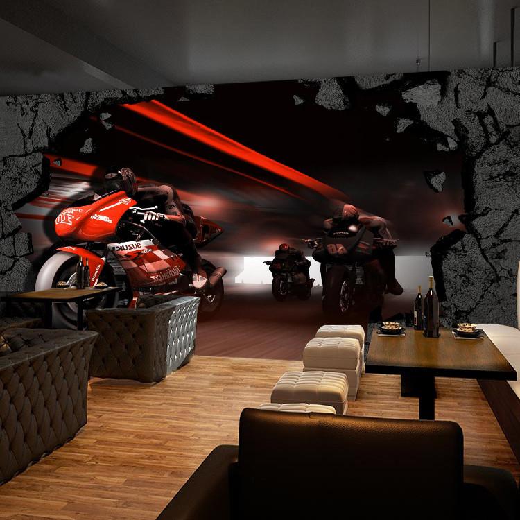 3D Motor Bike Cool 823 Wallpaper AJ Wallpaper 