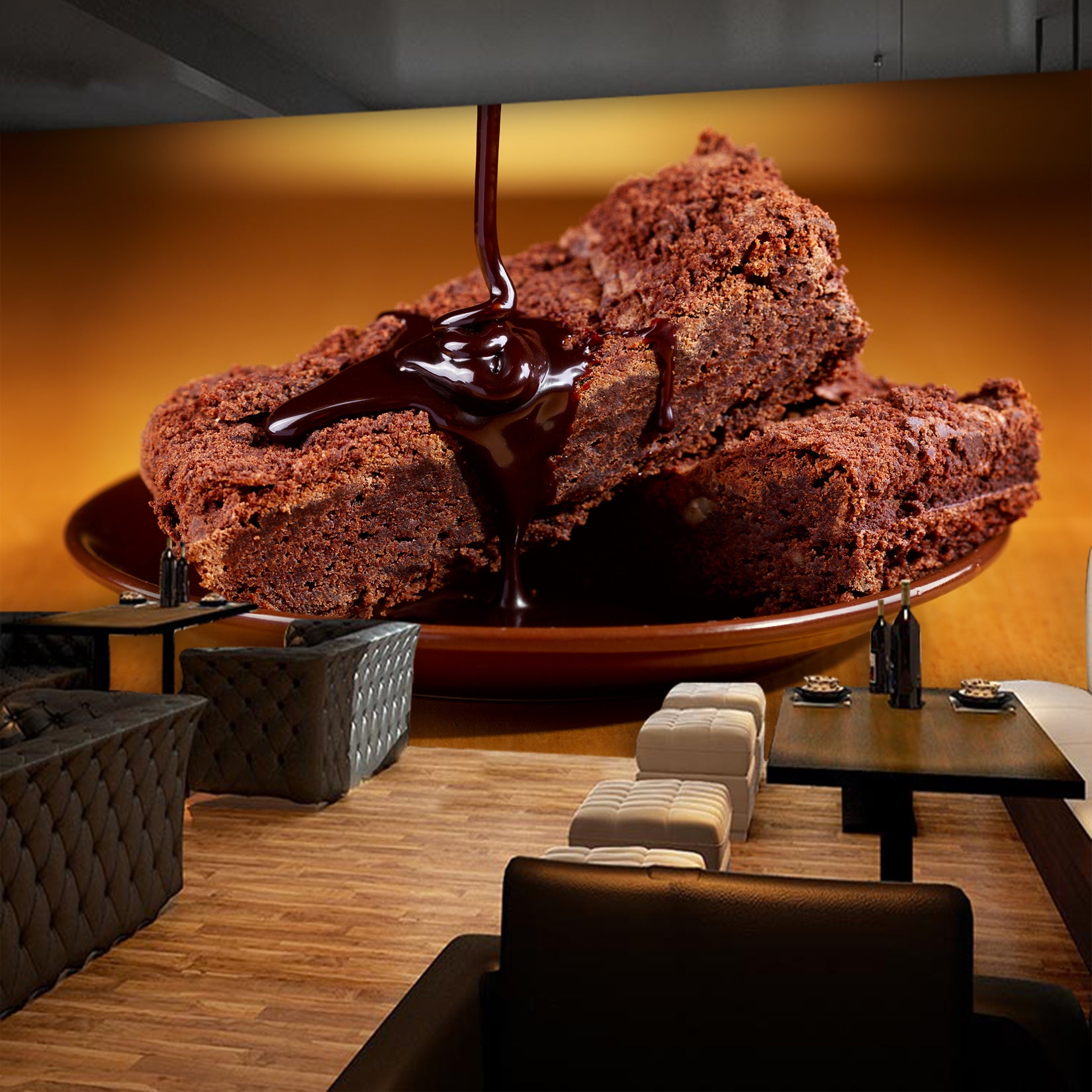 3D Delicious Chocolate 012 Food Wall Murals Wallpaper AJ Wallpaper 2 