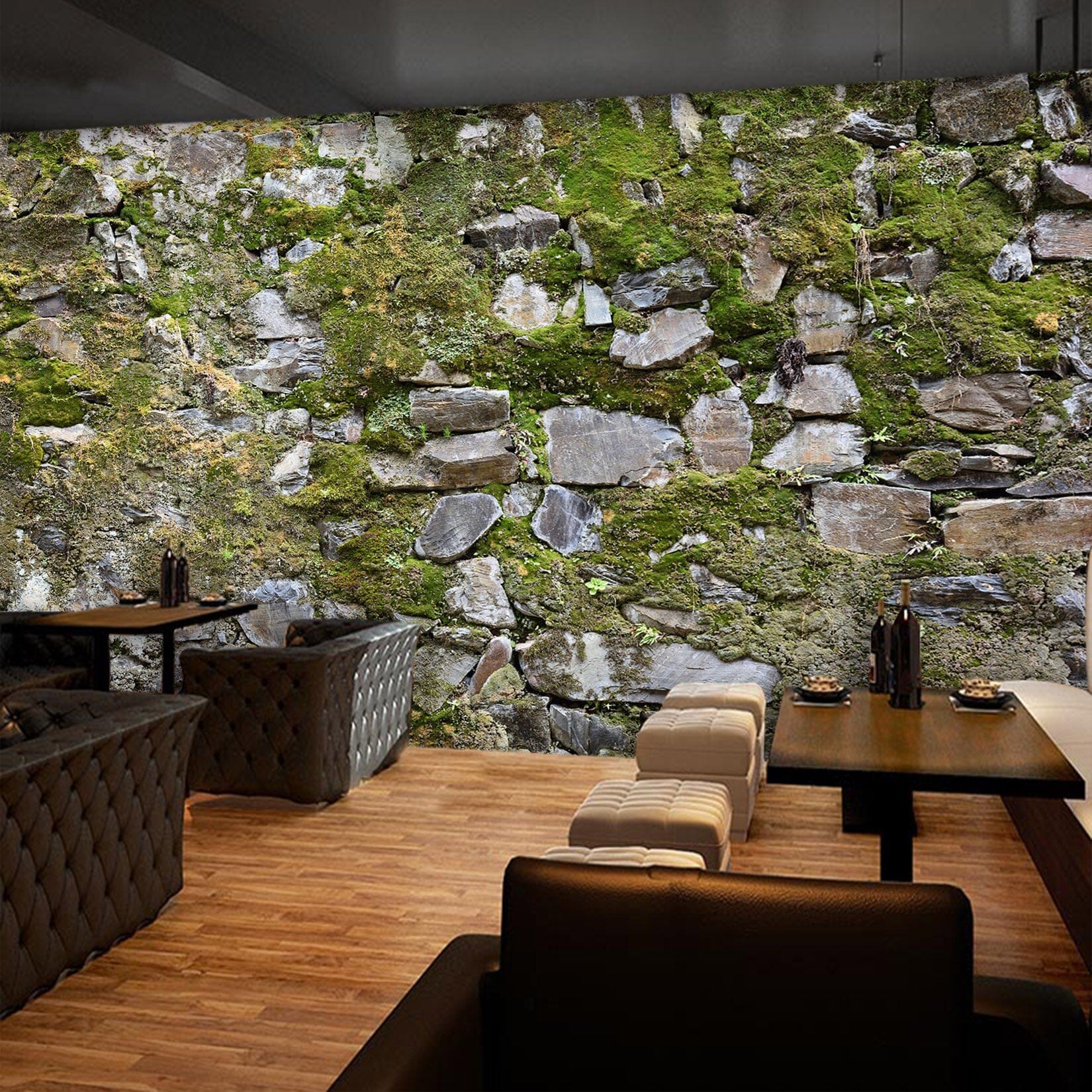 3D Moss Stones 1934 Wall Murals Wallpaper AJ Wallpaper 2 