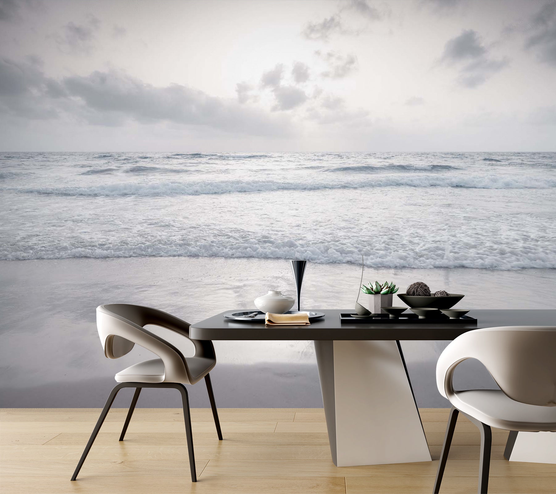 3D Surf Beach 021 Assaf Frank Wall Mural Wall Murals