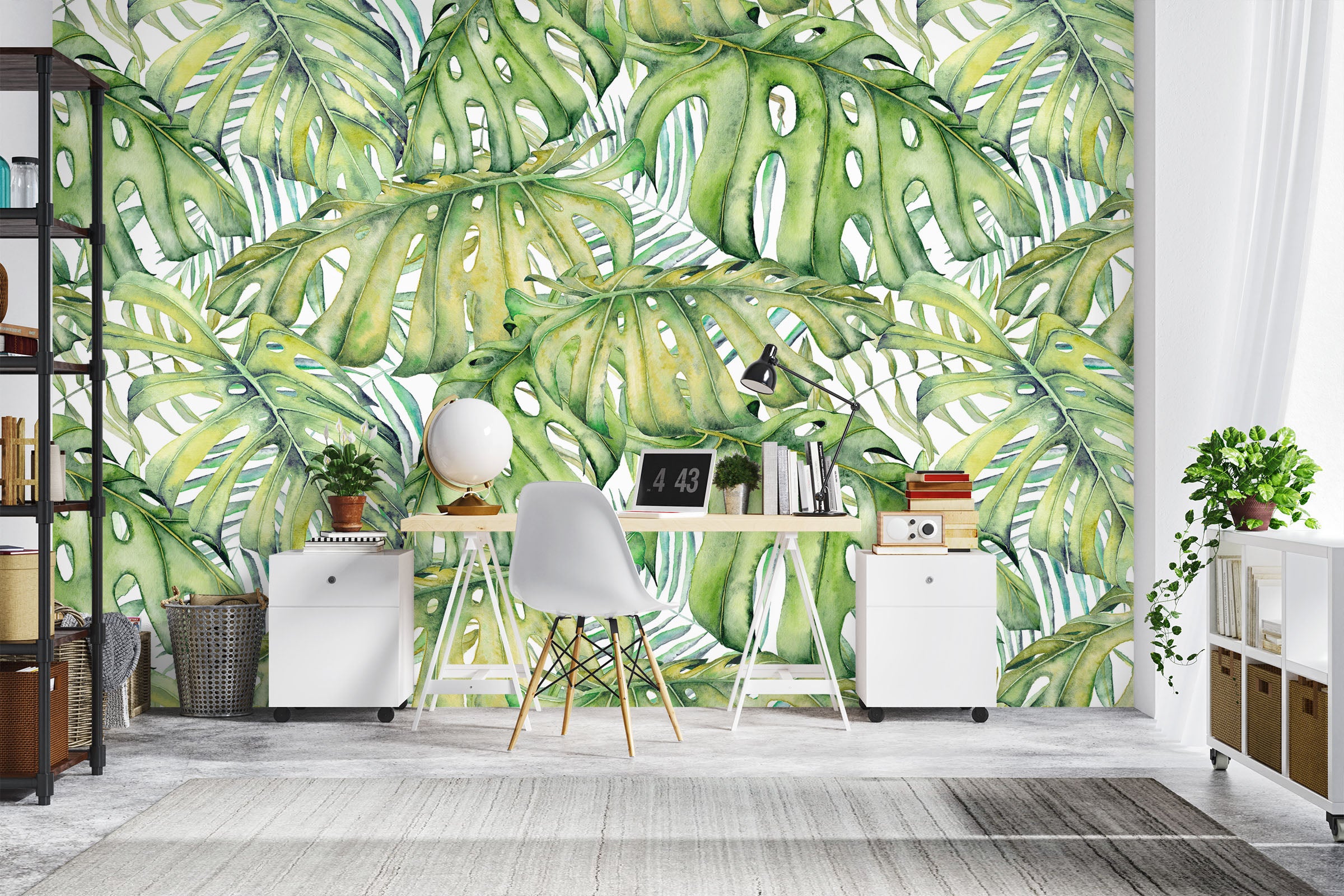 3D Leaves 58183 Wall Murals