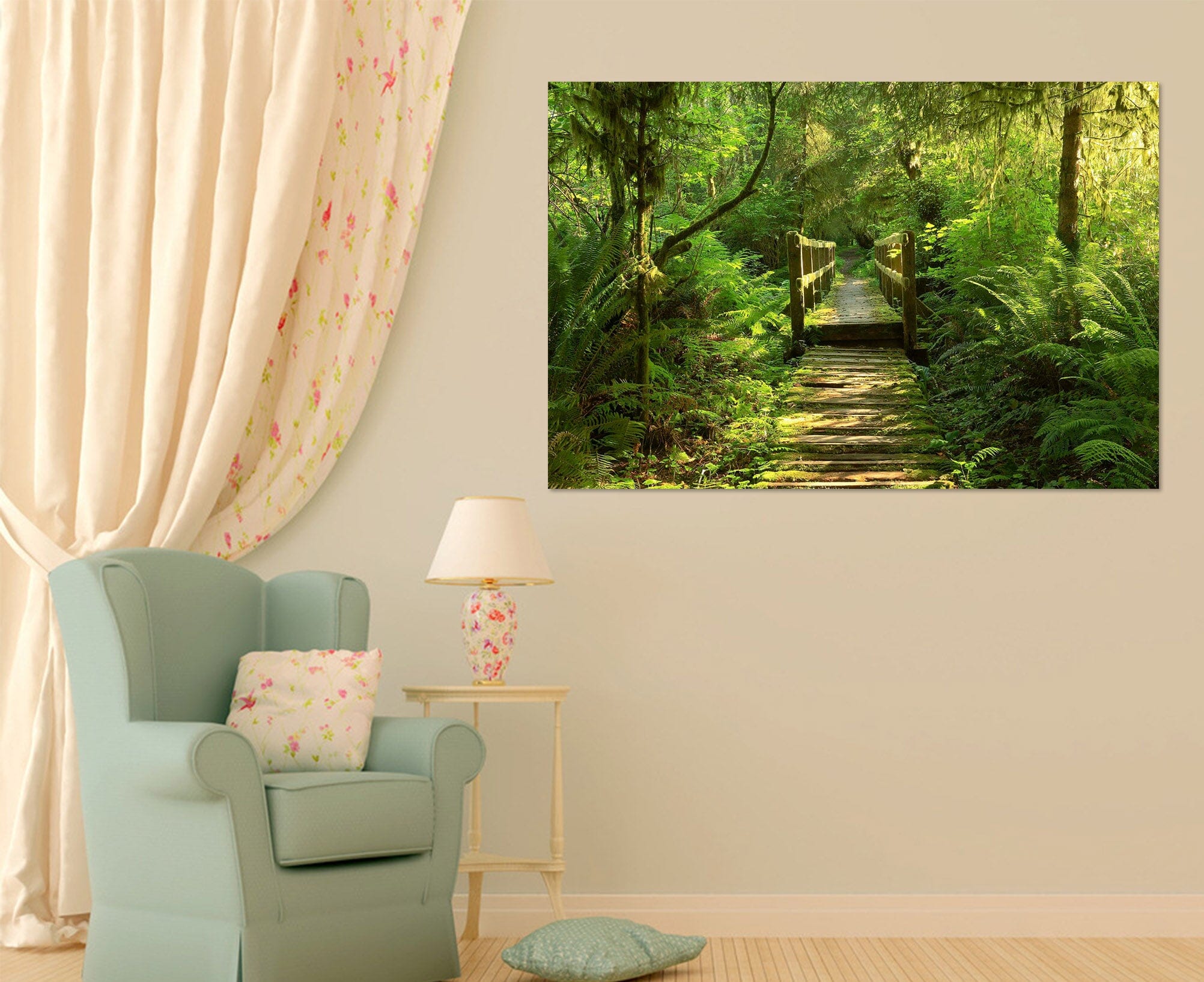 3D Serene Path 033 Kathy Barefield Wall Sticker Wallpaper AJ Wallpaper 2 