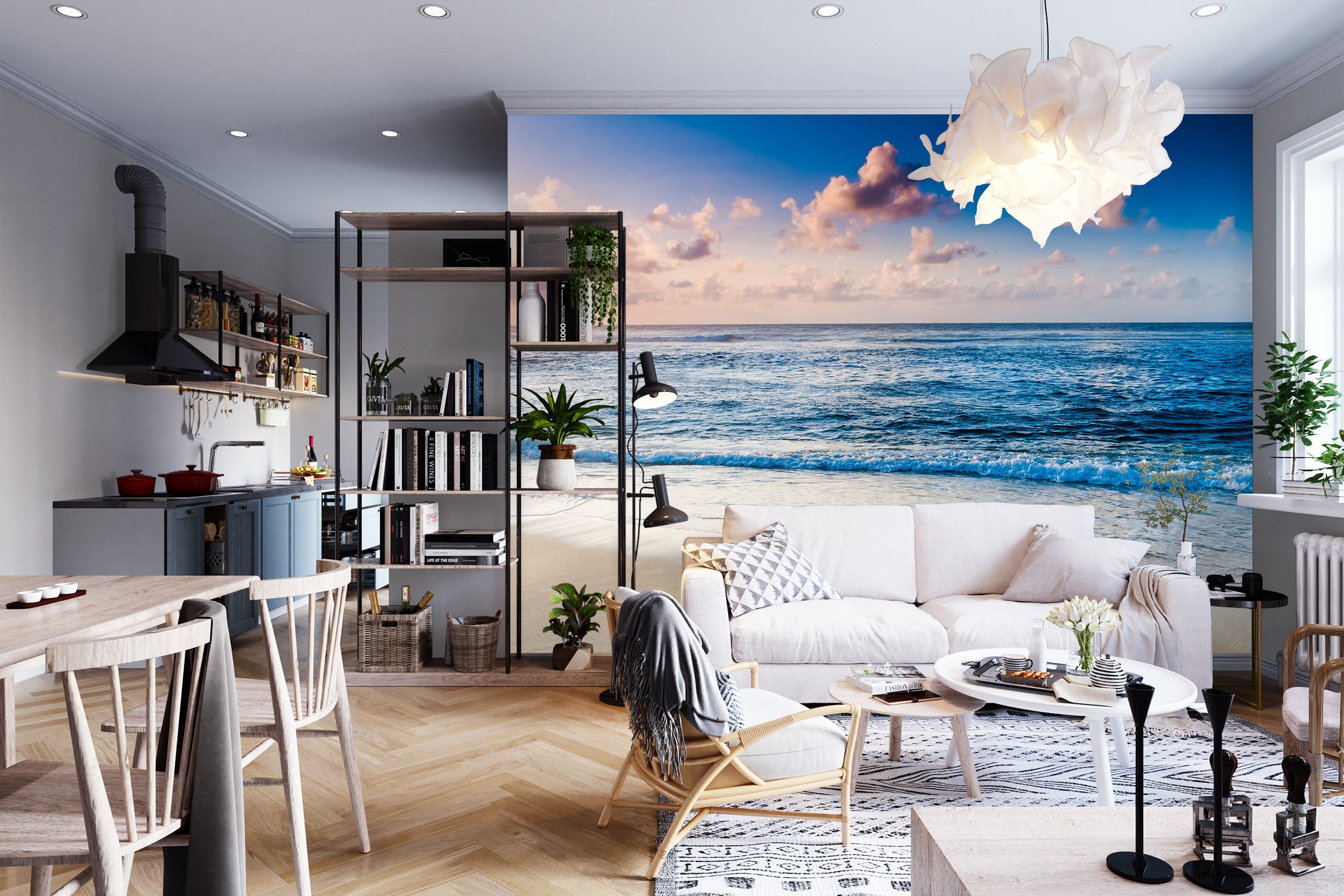 3D Waves 58056 Wall Murals
