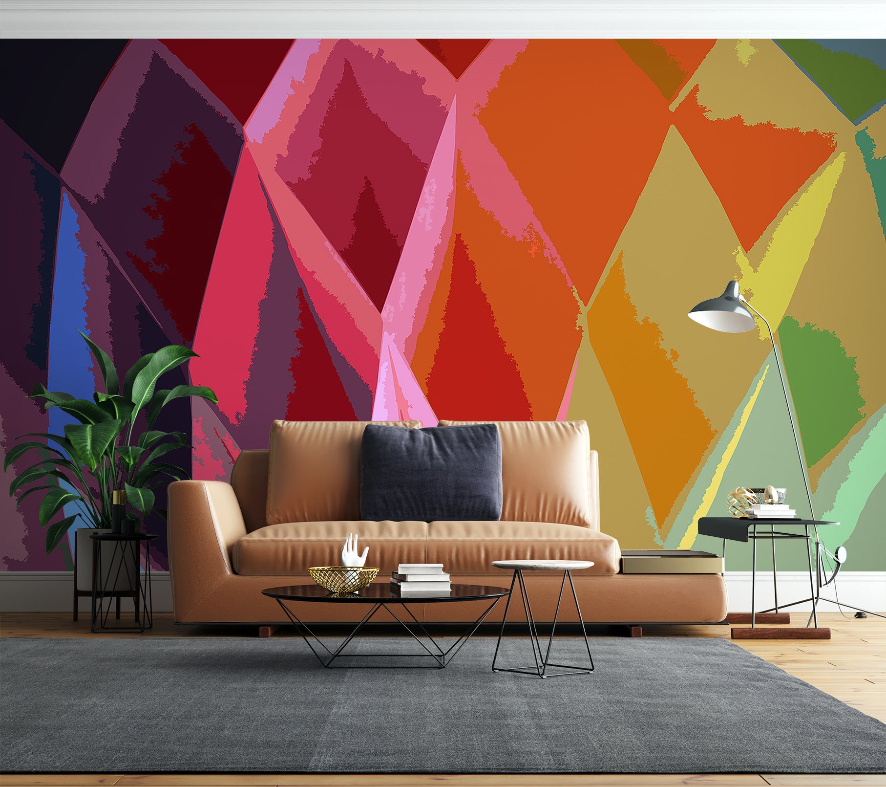 3D Pineapple 70110 Shandra Smith Wall Mural Wall Murals