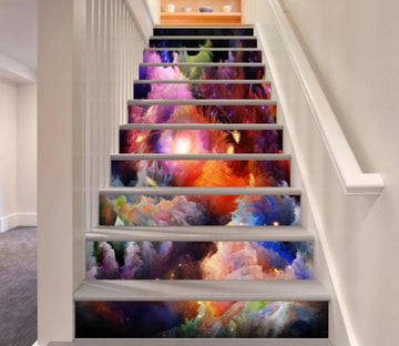 3D Colorful 2983 Stair Risers Wallpaper AJ Wallpaper 