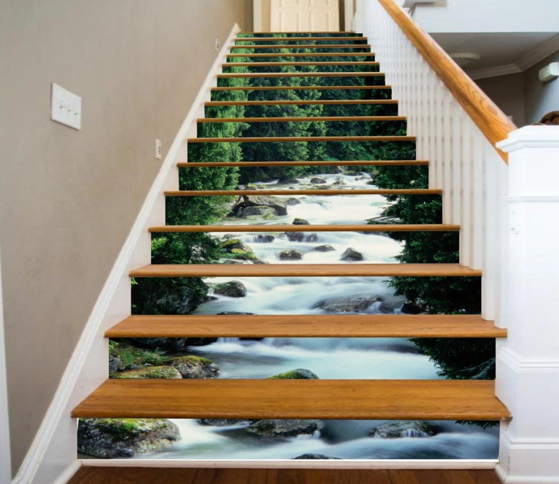 3D Brook 1695 Stair Risers Wallpaper AJ Wallpaper 