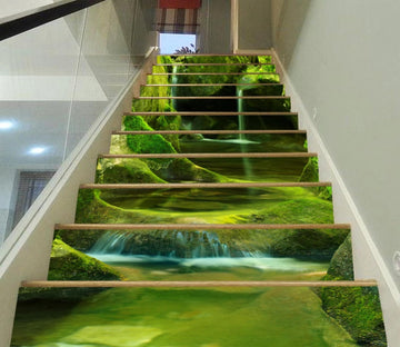 3D Rivulet 8106 Stair Risers Wallpaper AJ Wallpaper 
