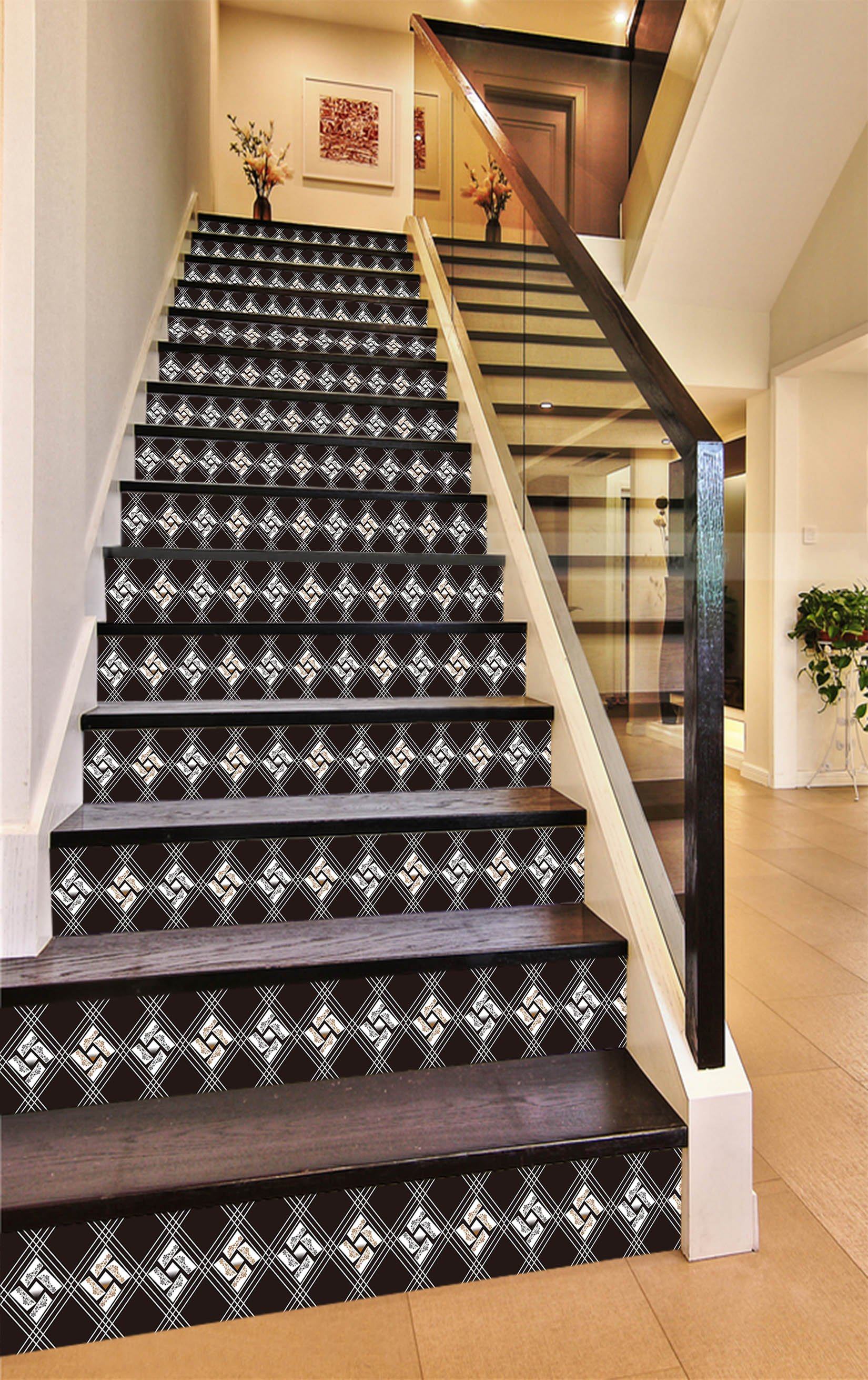 3D Fashionable Pattern 1673 Stair Risers Wallpaper AJ Wallpaper 