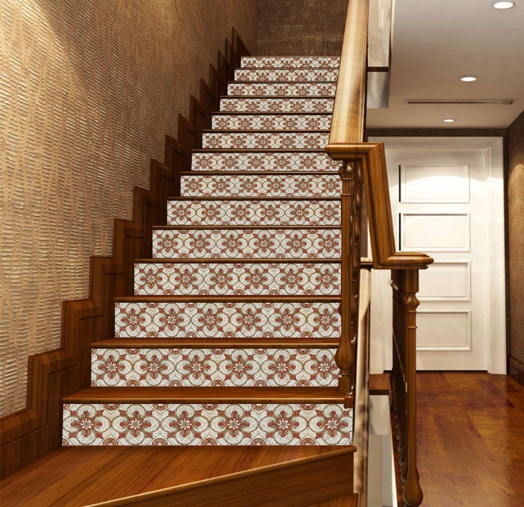 3D Special Stones Pattern 1689 Stair Risers Wallpaper AJ Wallpaper 