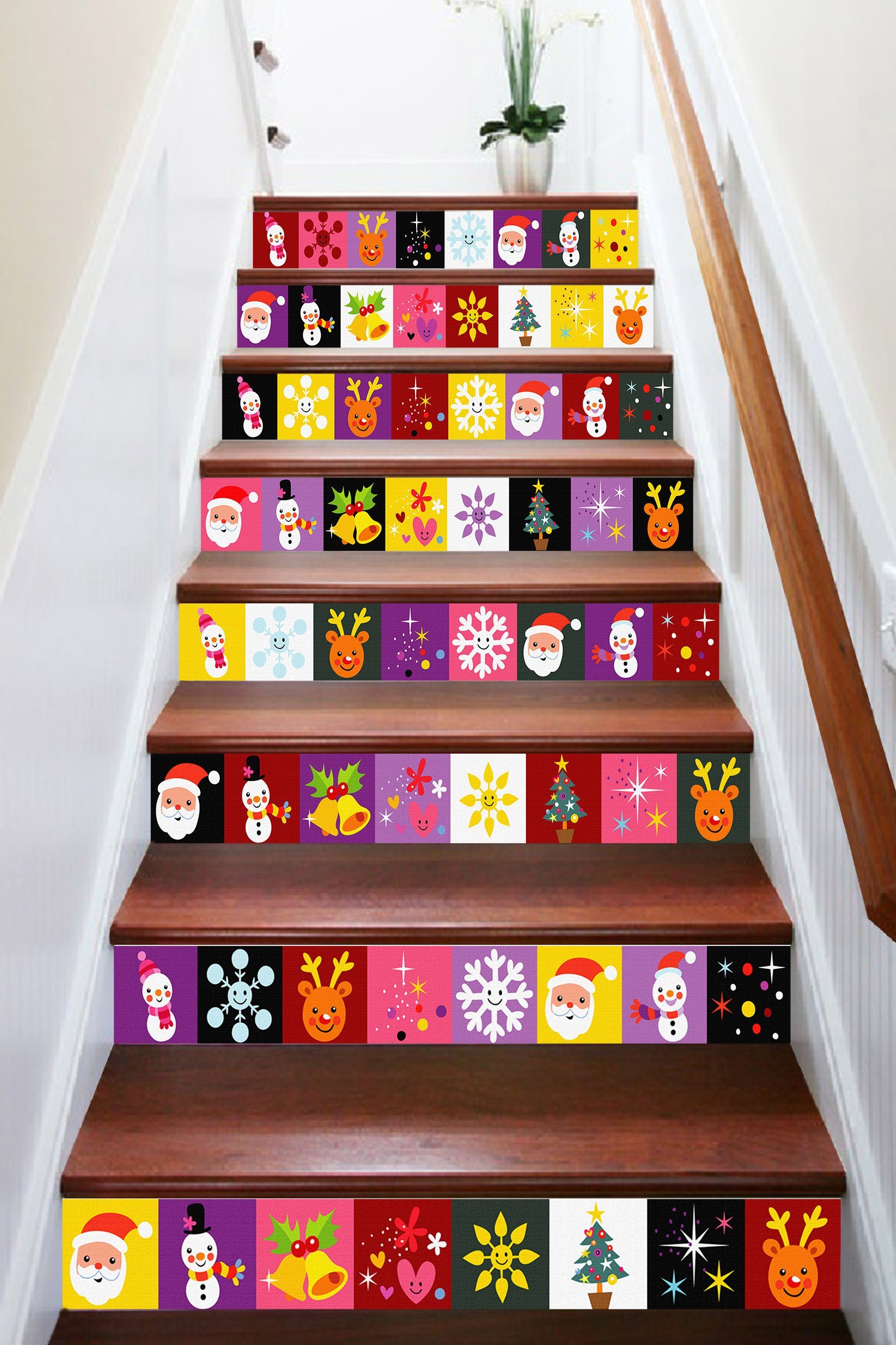 3D Lovely Pattern 1679 Stair Risers Wallpaper AJ Wallpaper 