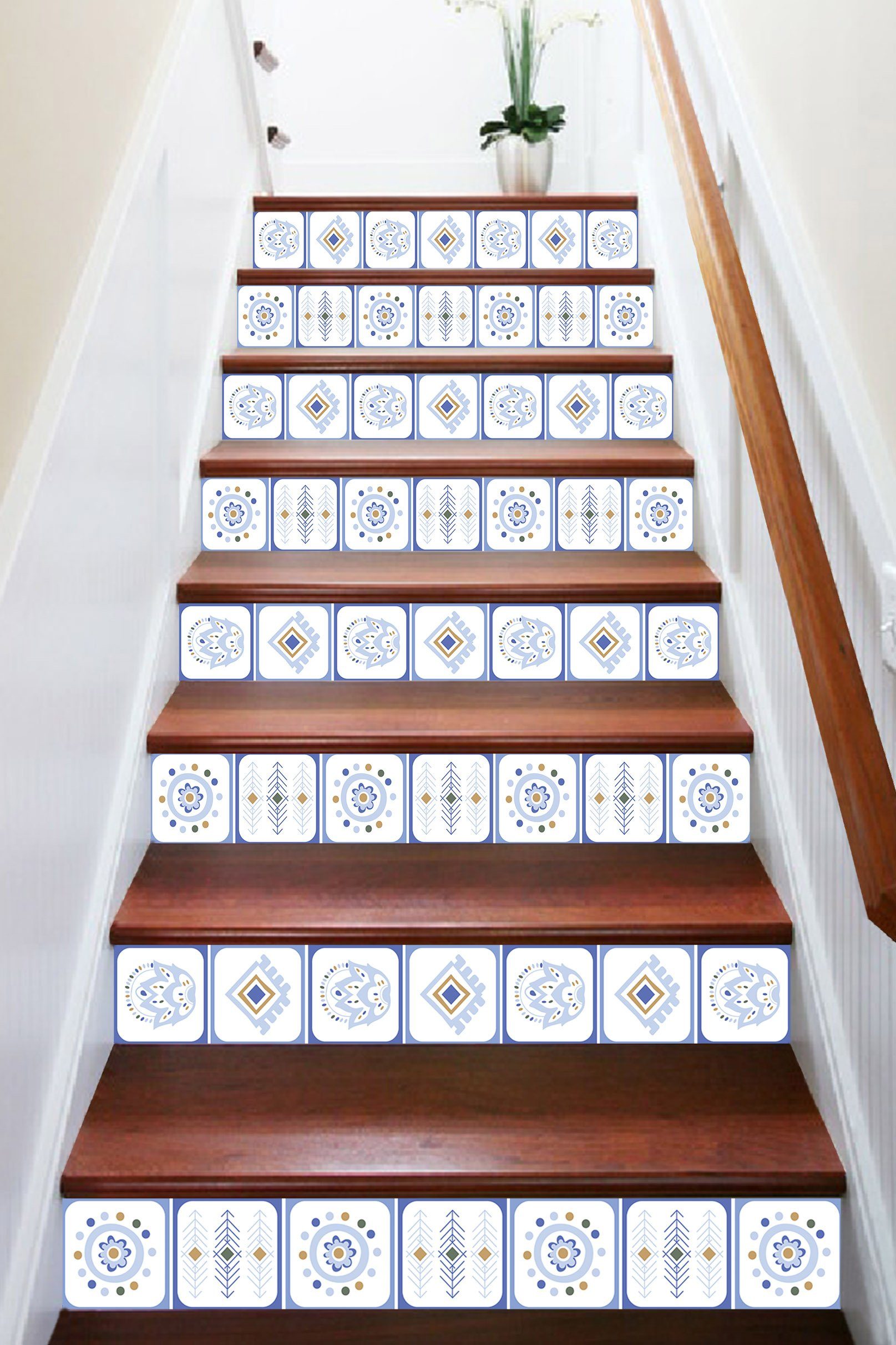 3D Fashion Pattern 1670 Stair Risers Wallpaper AJ Wallpaper 