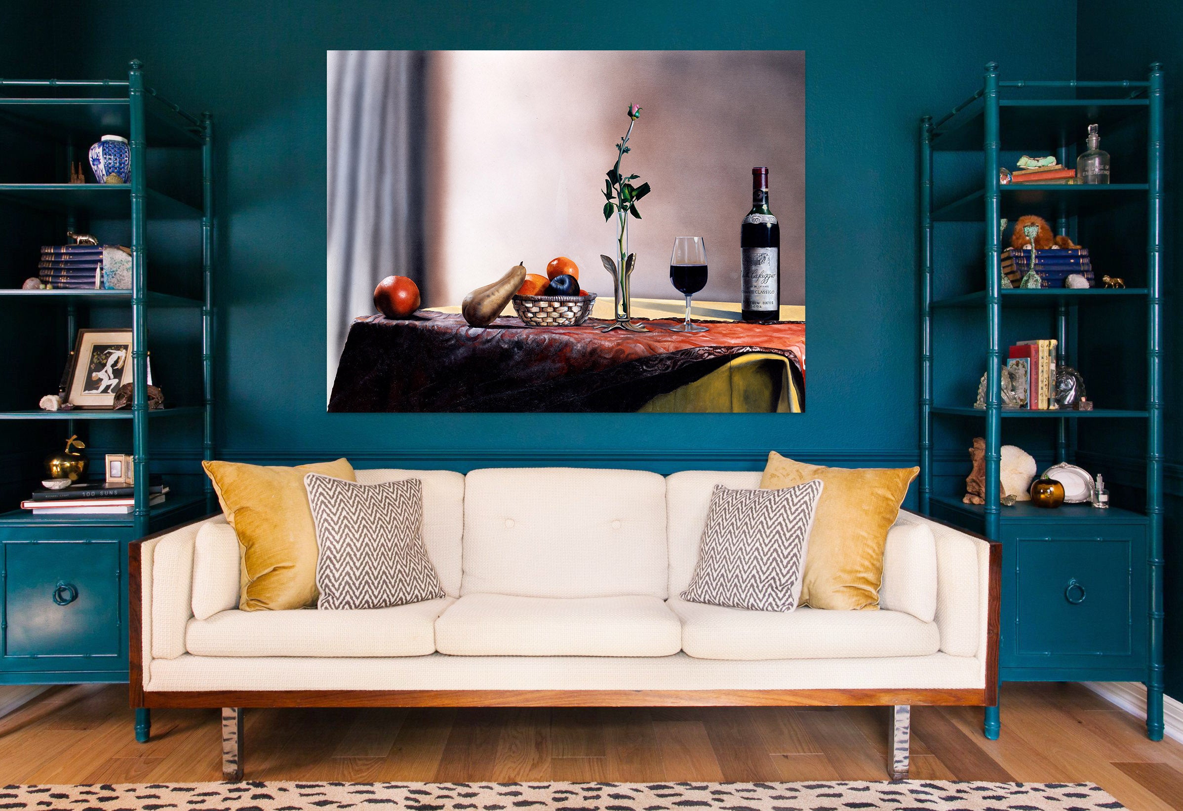 3D Red Wine Fruit 110120 Matthew Holden Bates Wall Sticker