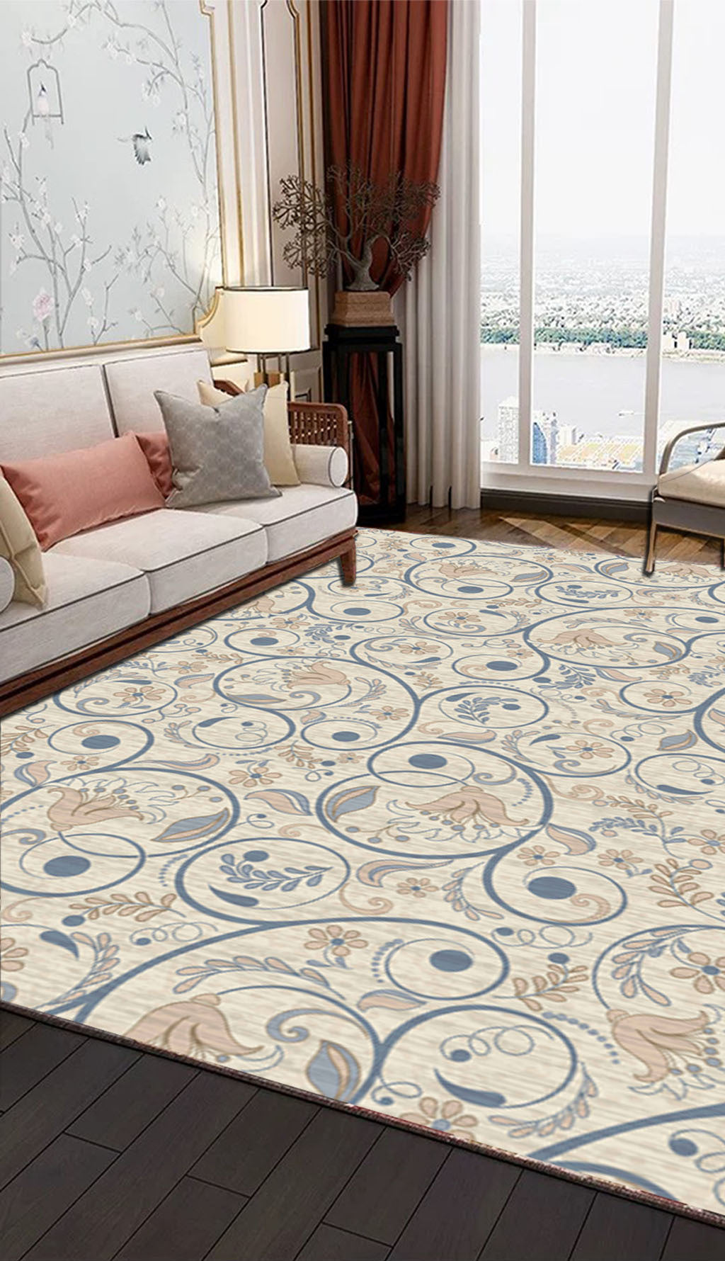 3D Color Pattern WG522 Non Slip Rug Mat Mat AJ Creativity Home 