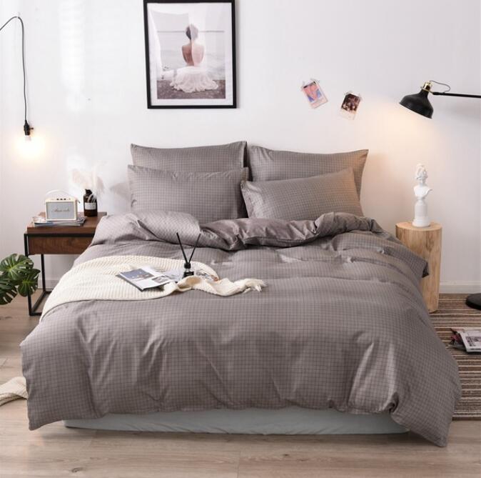 3D Gray Rice Dumplings Small Grid 12023 Bed Pillowcases Quilt